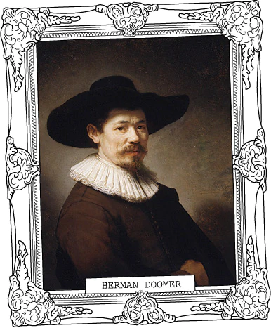 Painting of Herman Doomer